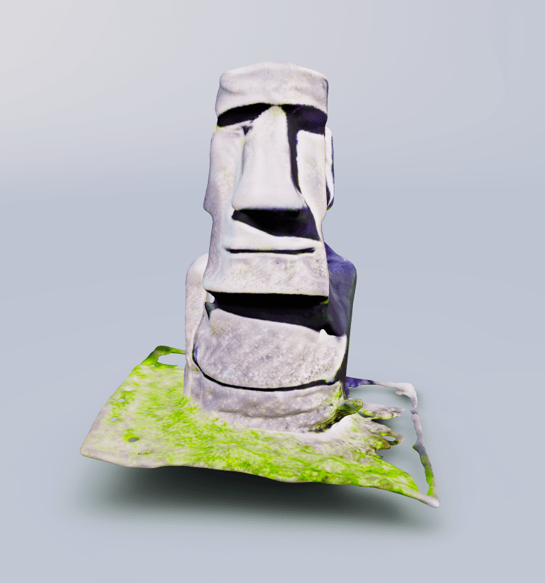 Moai Statue 3d model