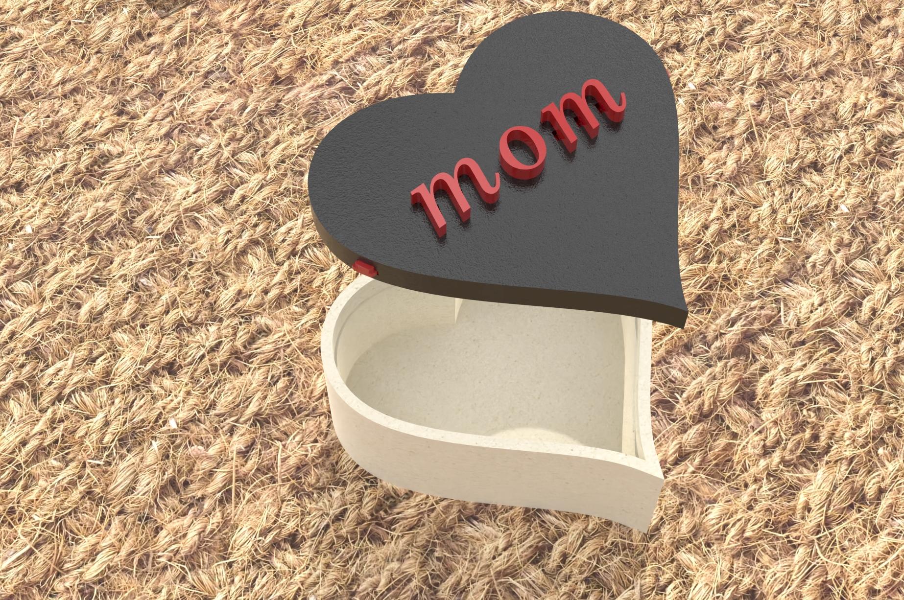 box cuore  3d model