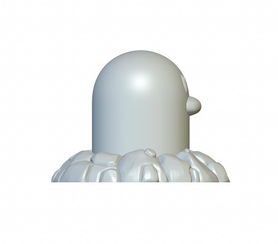 Pokemon Diglett #50 - Optimized for 3D Printing 3d model