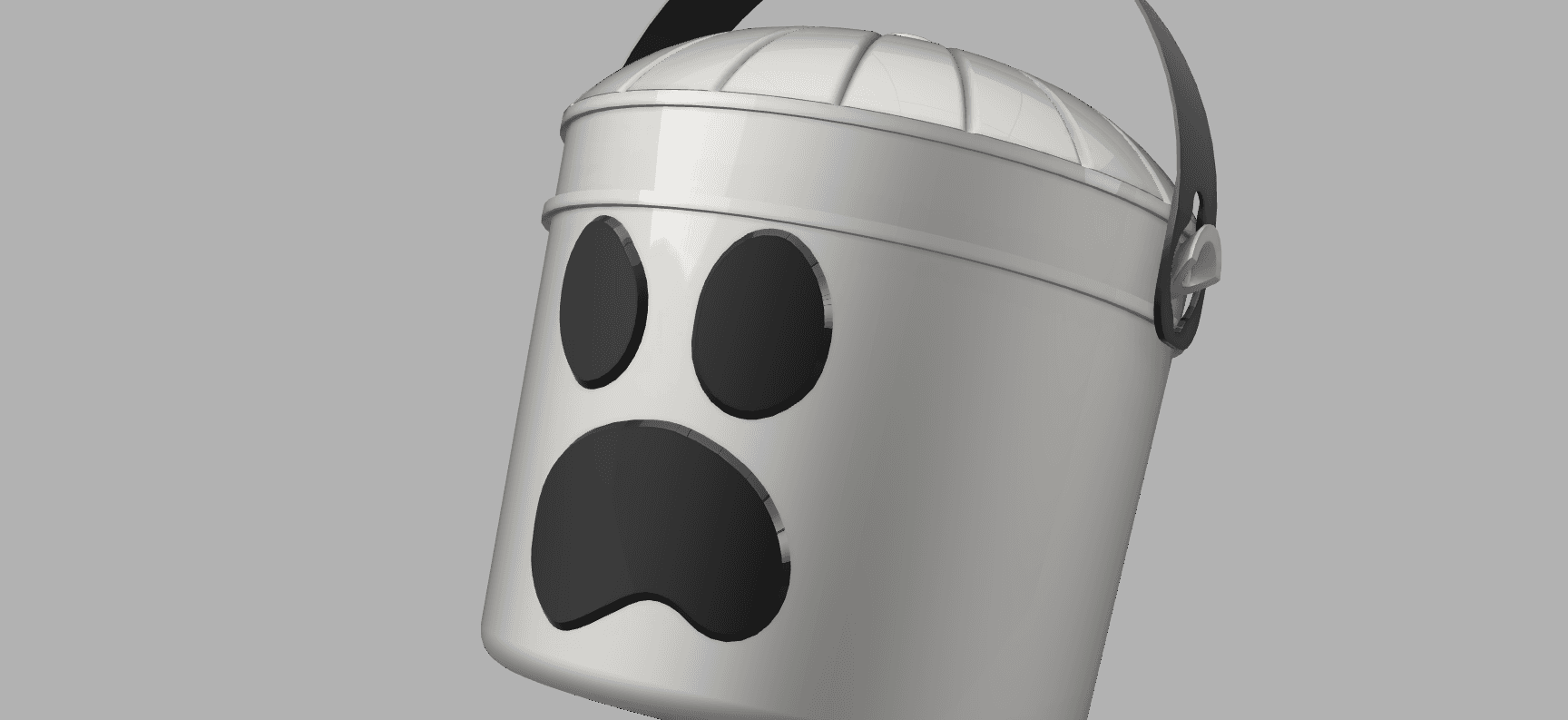 McDonalds BOO BUCKET - Halloween Happy Meals #1 3d model