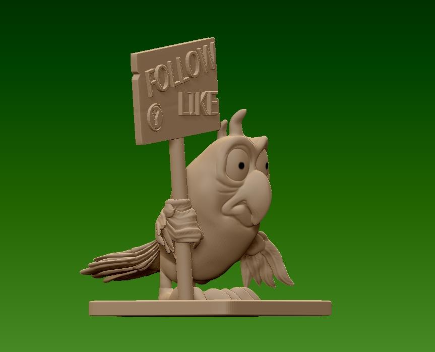 FAN ART TADEO JONES PARROT 3d model