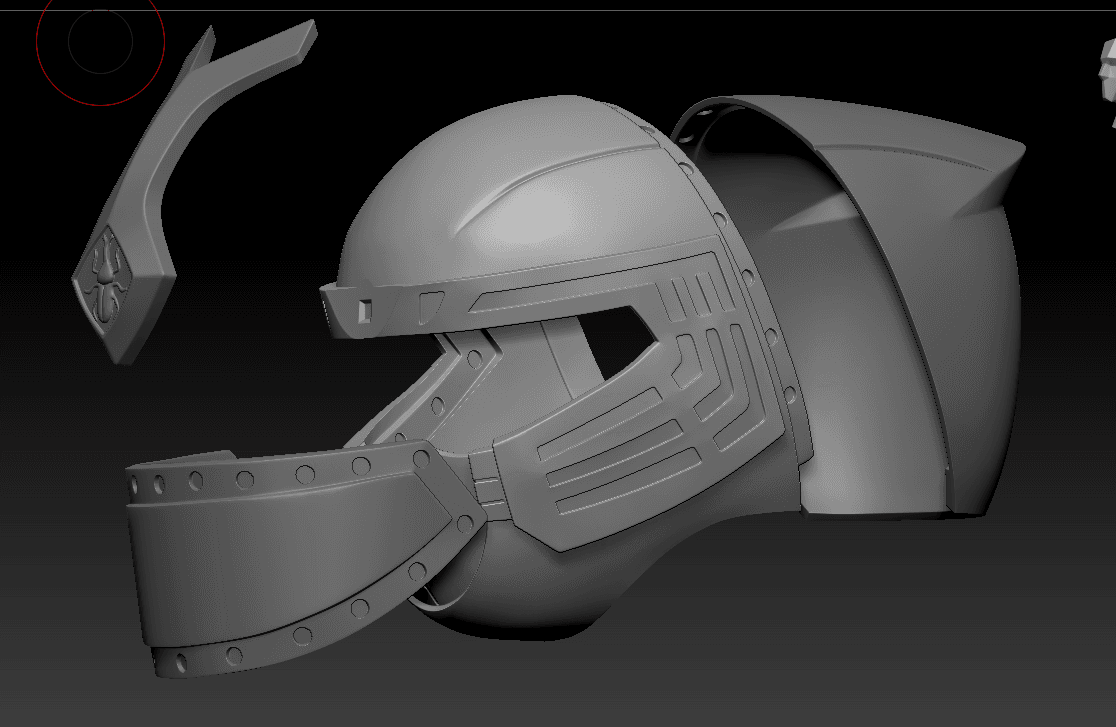 Crimson Thunder Ranger 3d model