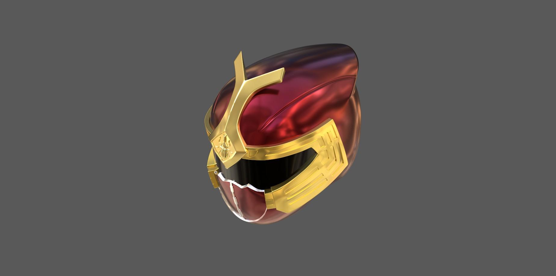 Crimson Thunder Ranger 3d model