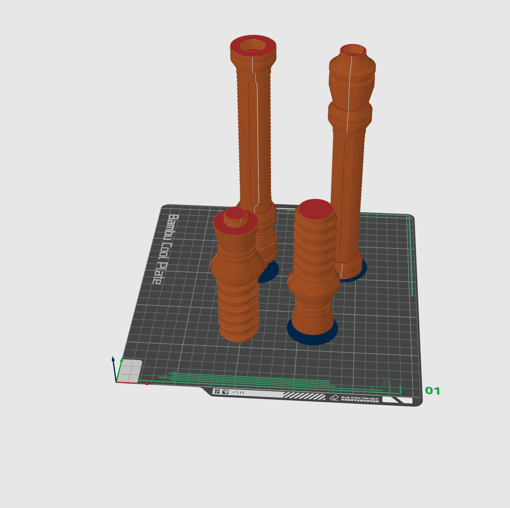 Pool Noodle Double Saber 3 3d model