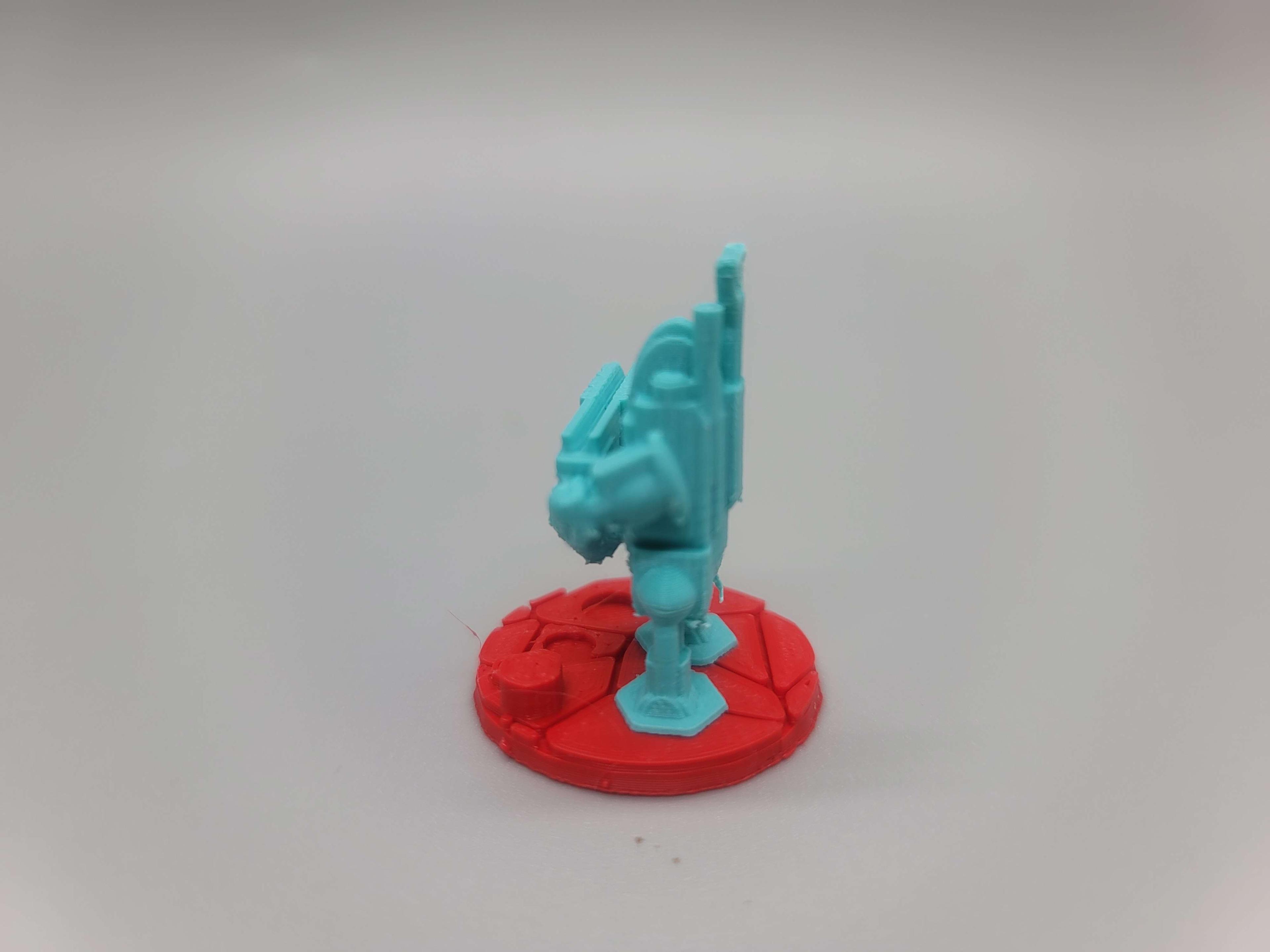 FHW: Worker Bots Artillery Sergeant with Riveter rifle 3d model