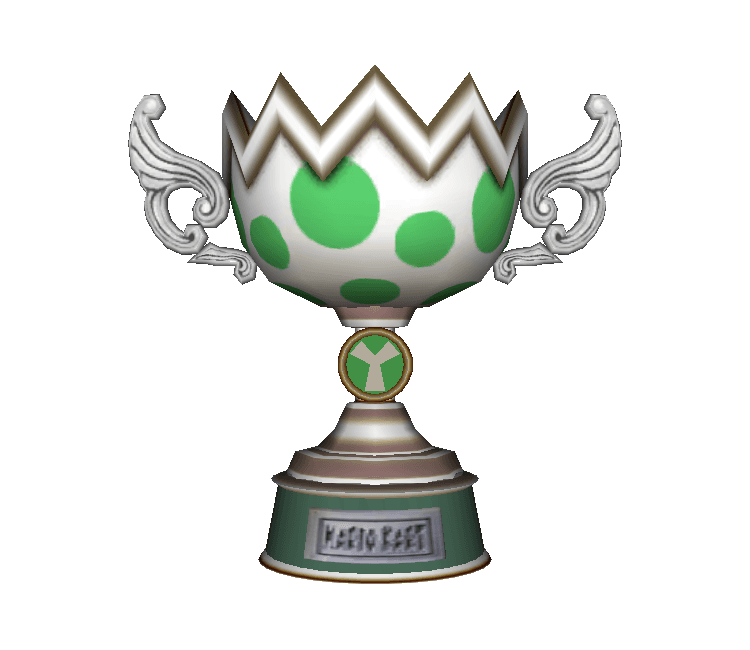 Yoshi Trophy 3d model