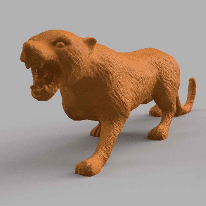 cheetah 3d model