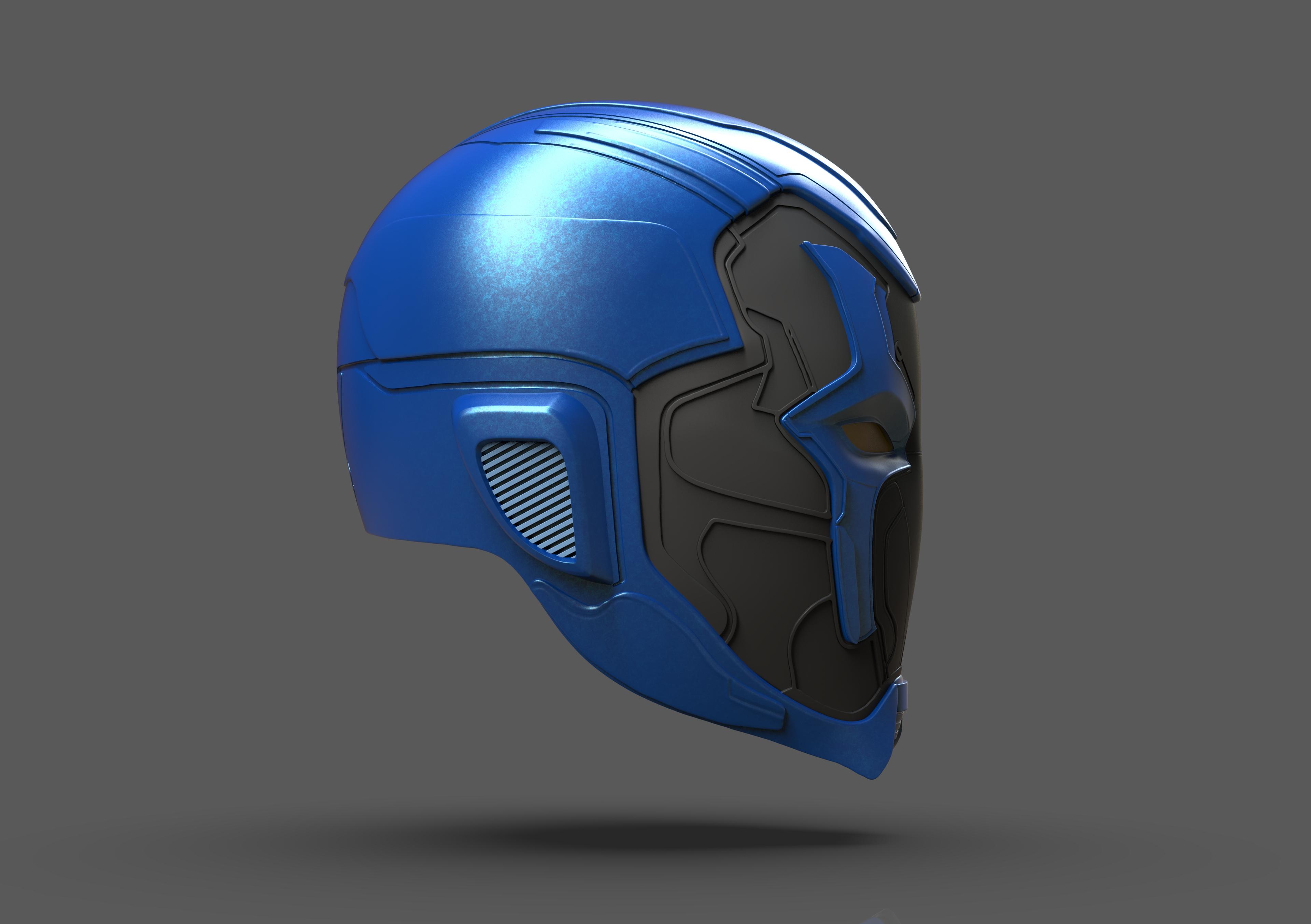 Blue Beetle Helmet 3d model