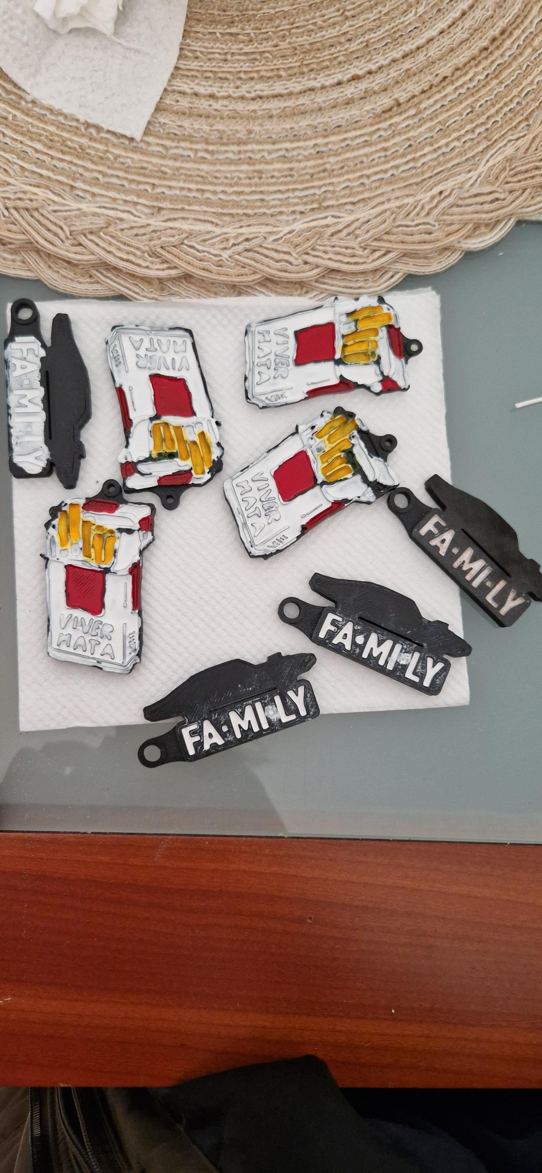 "Family" Key Holder 3d model