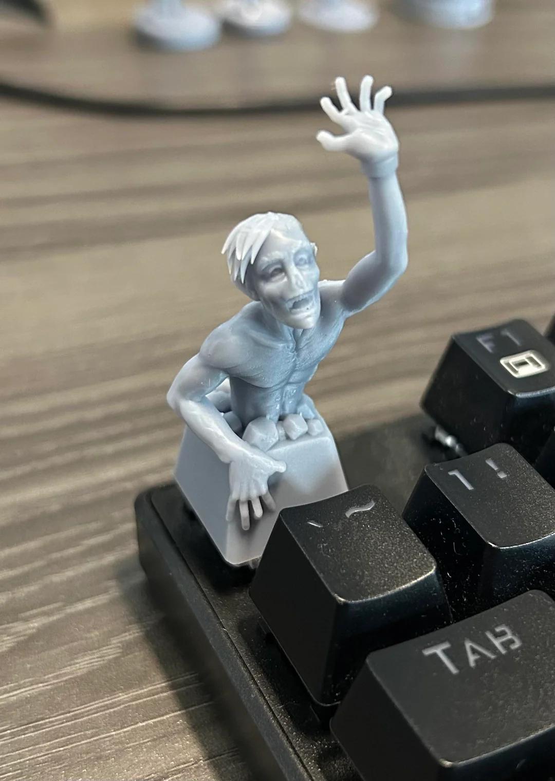 Zombie Keycap 3d model