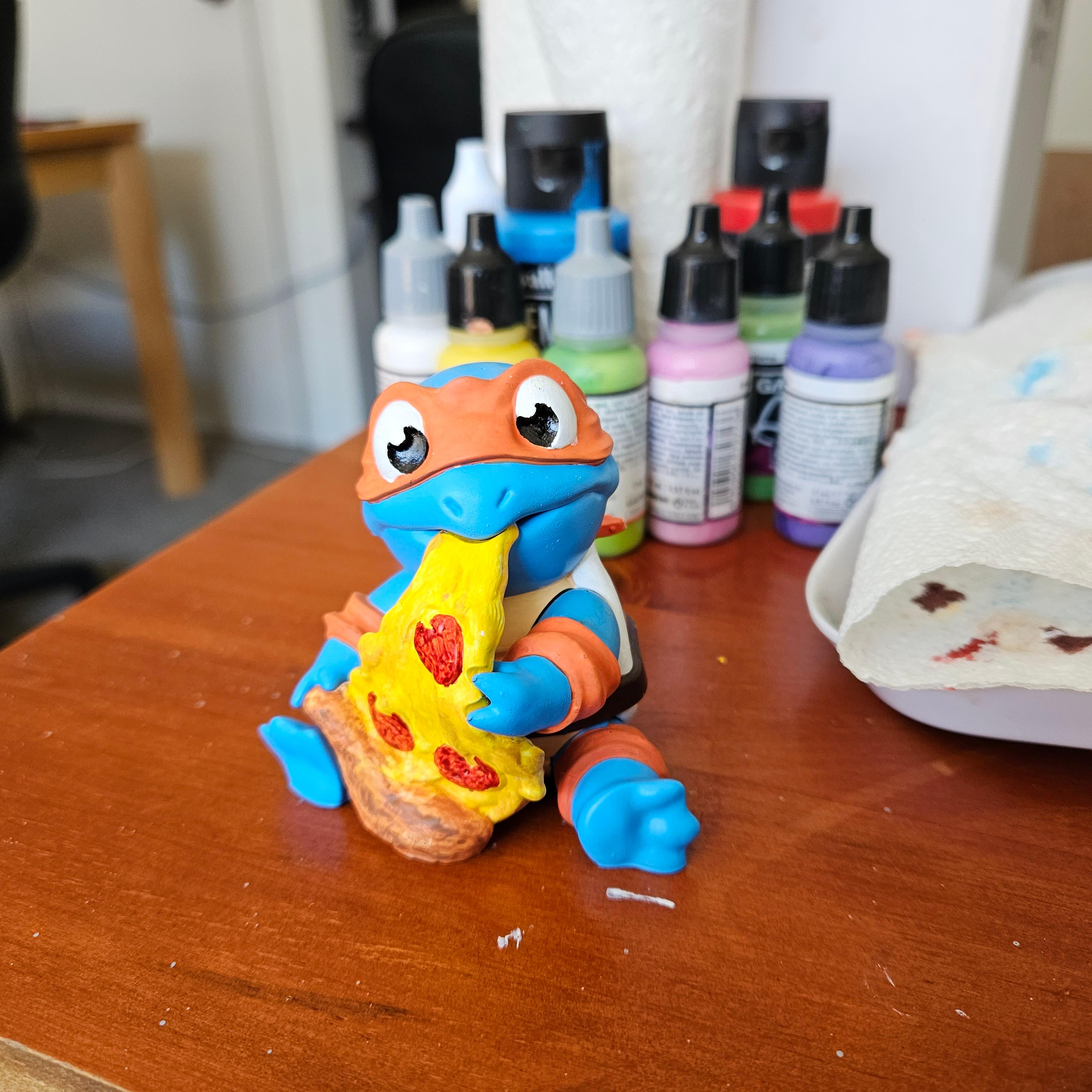 Ninja Squirtle - Mikey 3d model