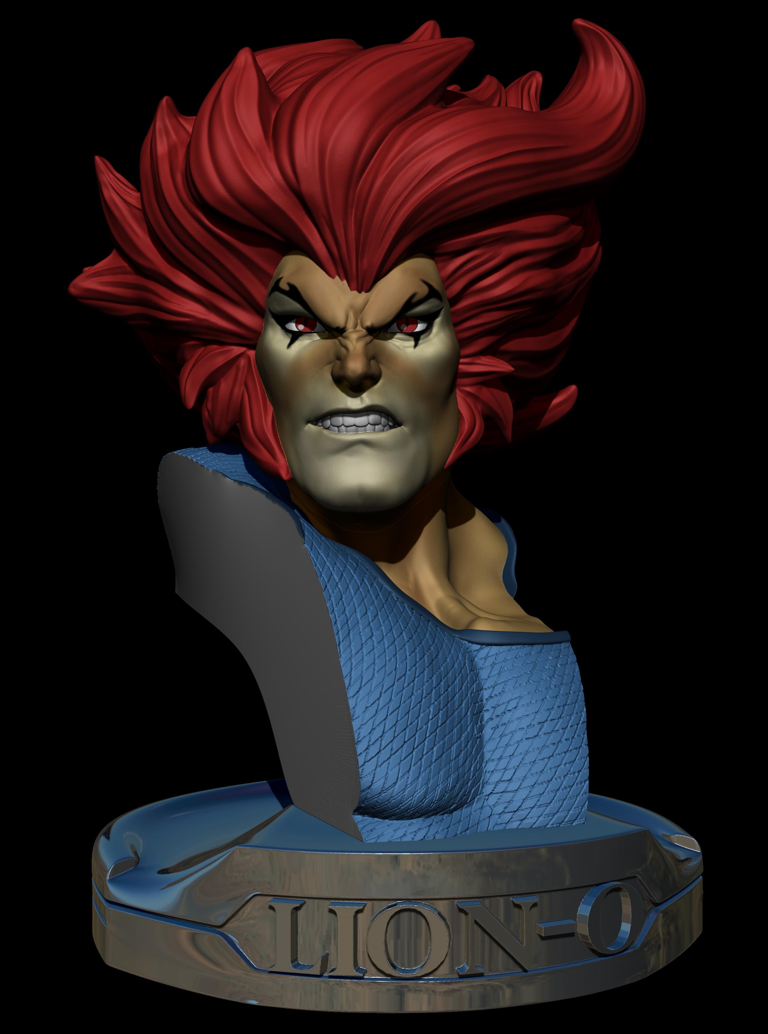 Thundercats Bust Lion O 3d printing 3d model