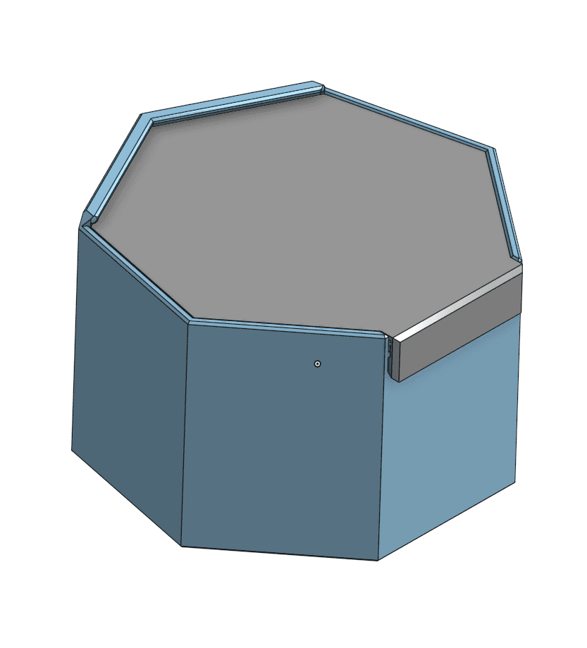 Hexi Pill Case & Box Pill Case 3d model