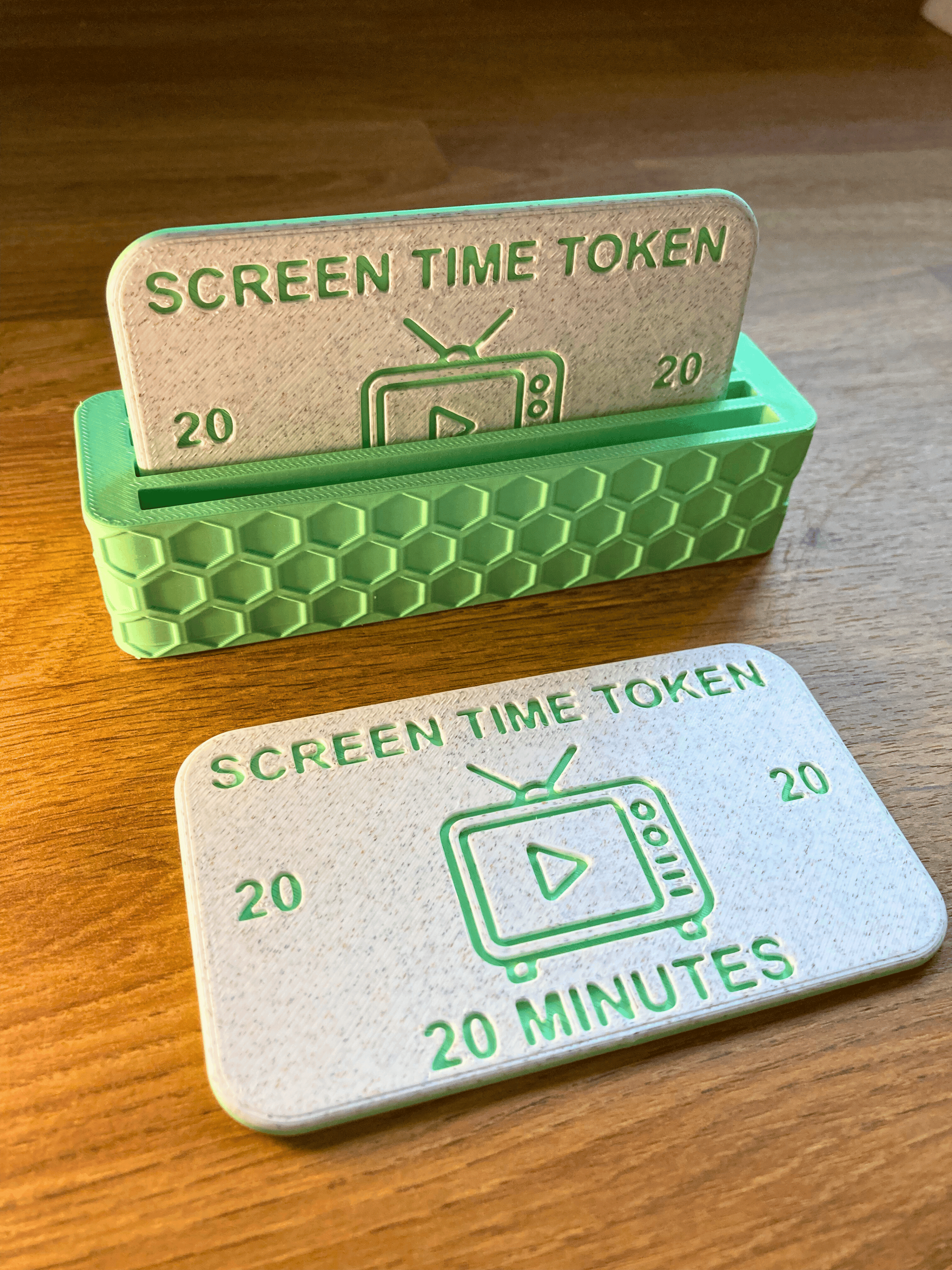 Kids Screen Time Tokens | TV Time | Chores For Screen Time 3d model