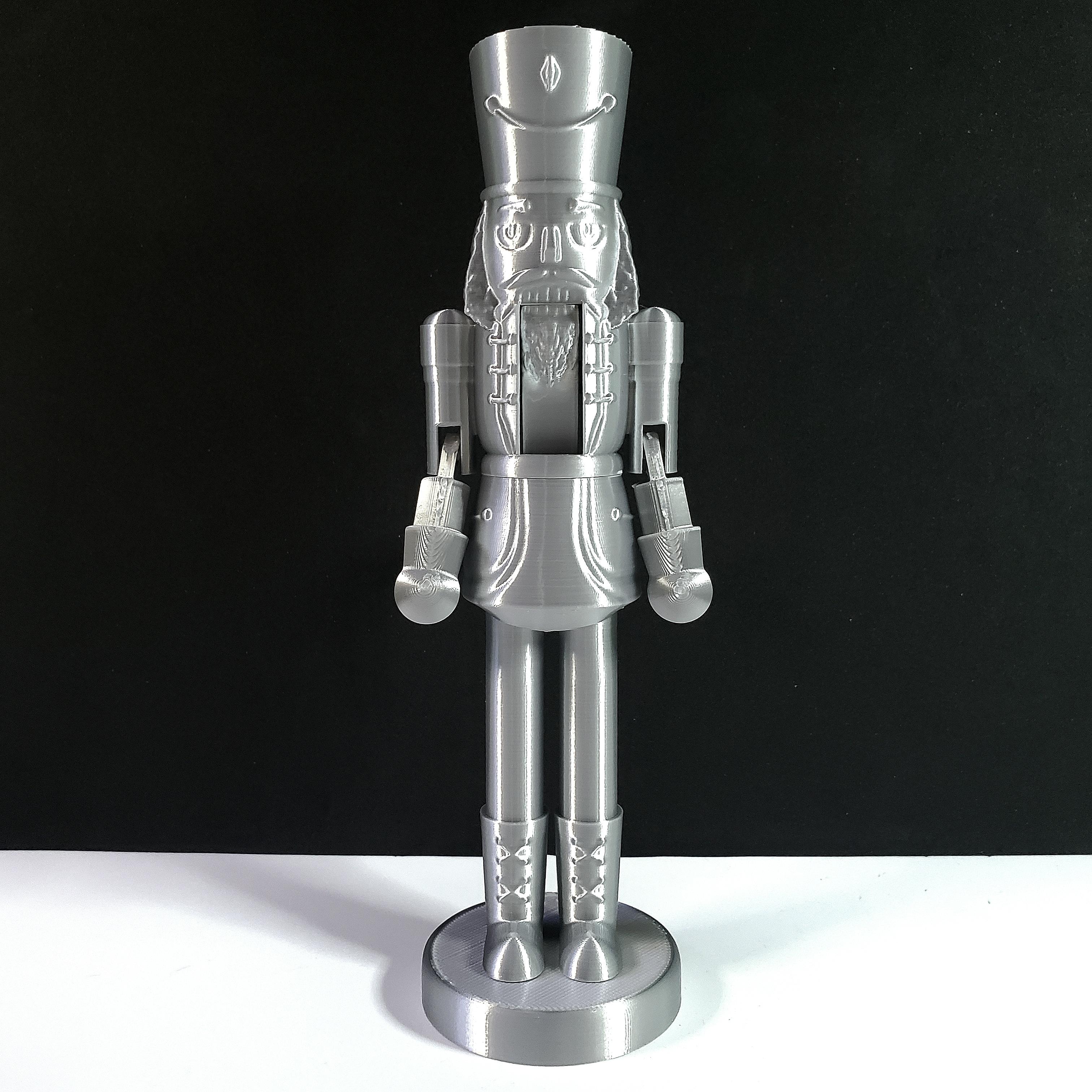 Articulated Christmas Nutcracker v2 3d model