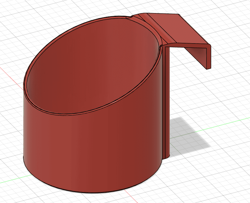 Bottle holder malm v1.stl 3d model