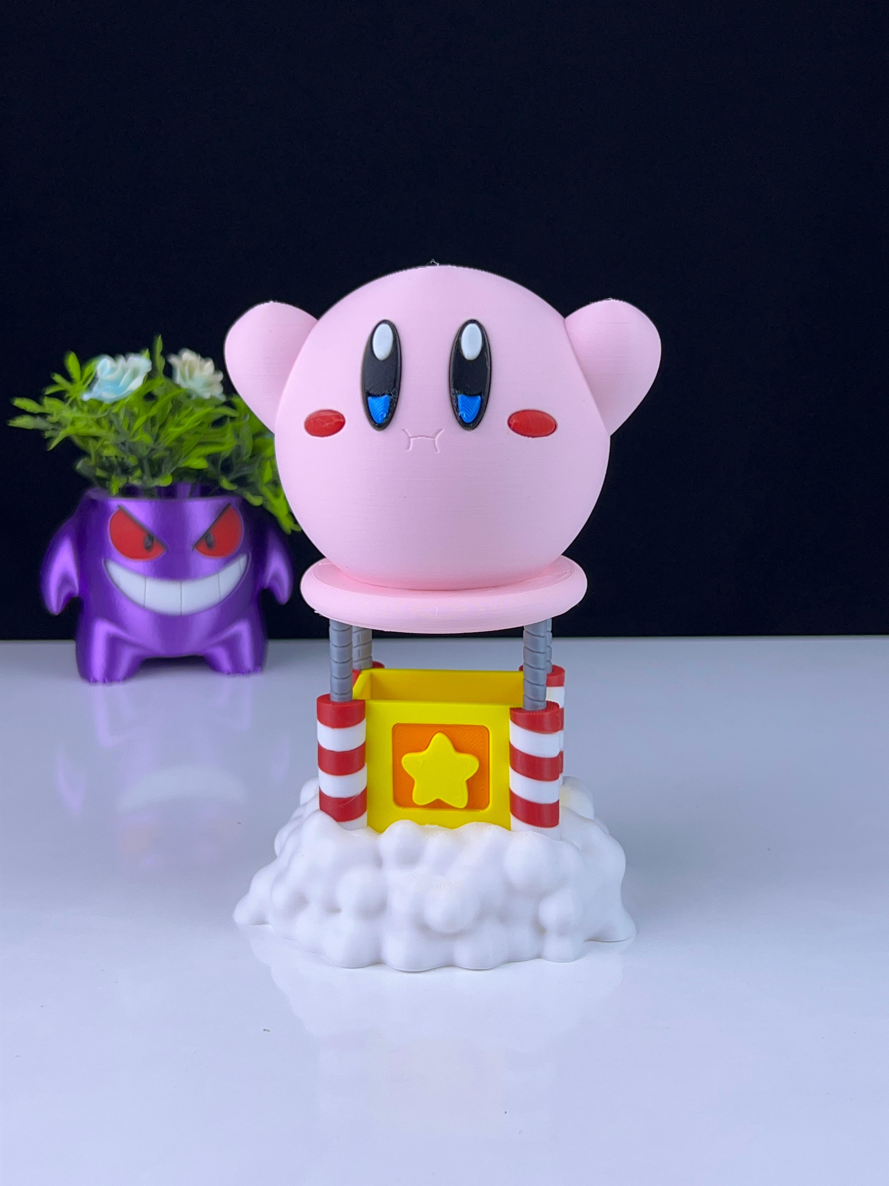 Kirby Hot Air Balloon - Multipart 3d model