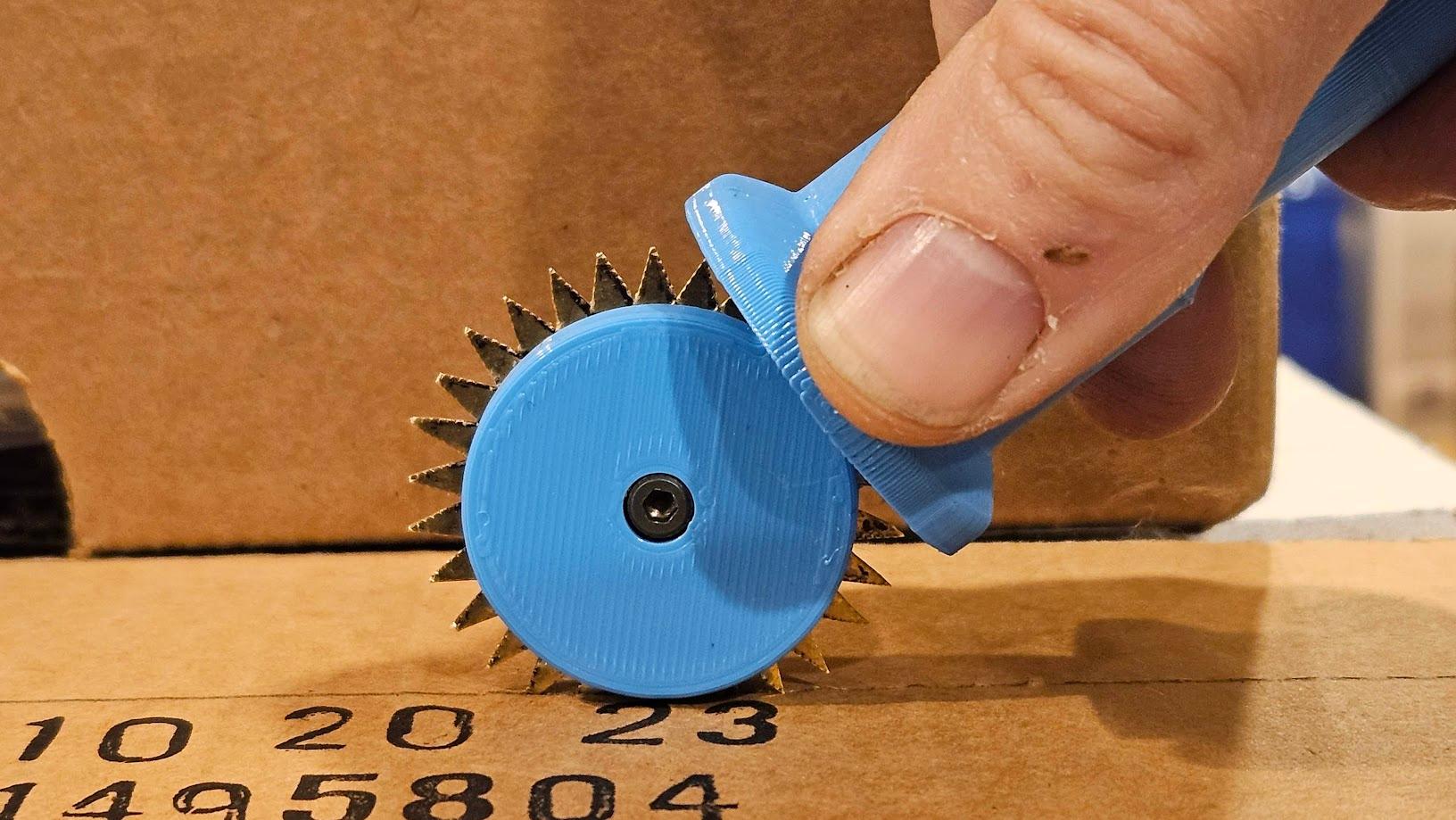 Cardboard Scoring Tool 3d model