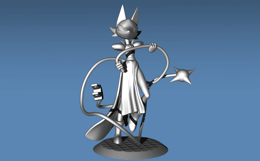 Tasque Manager - Deltarune 3D Printable STL Model  3d model