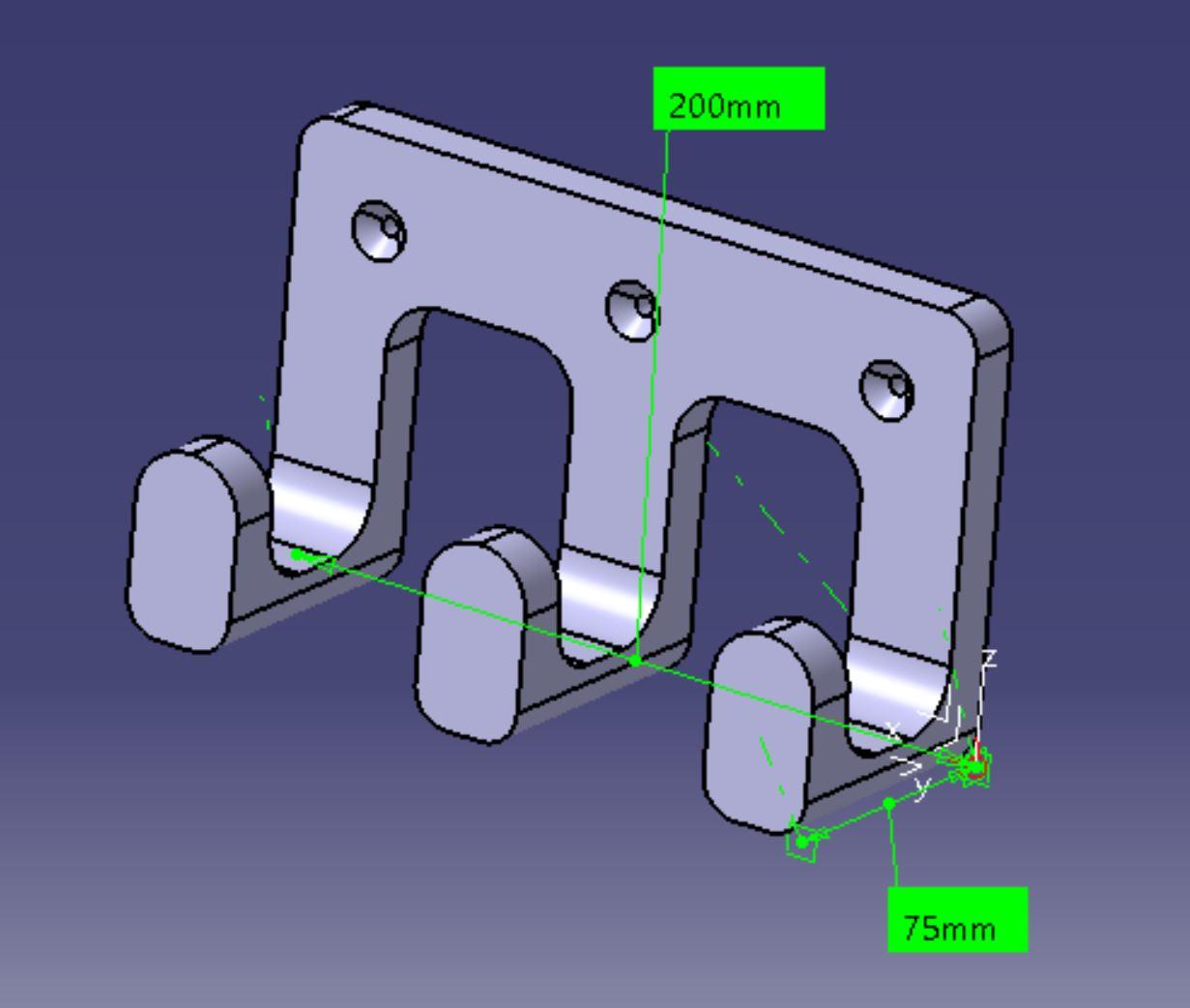 Porte-manteau.stl 3d model