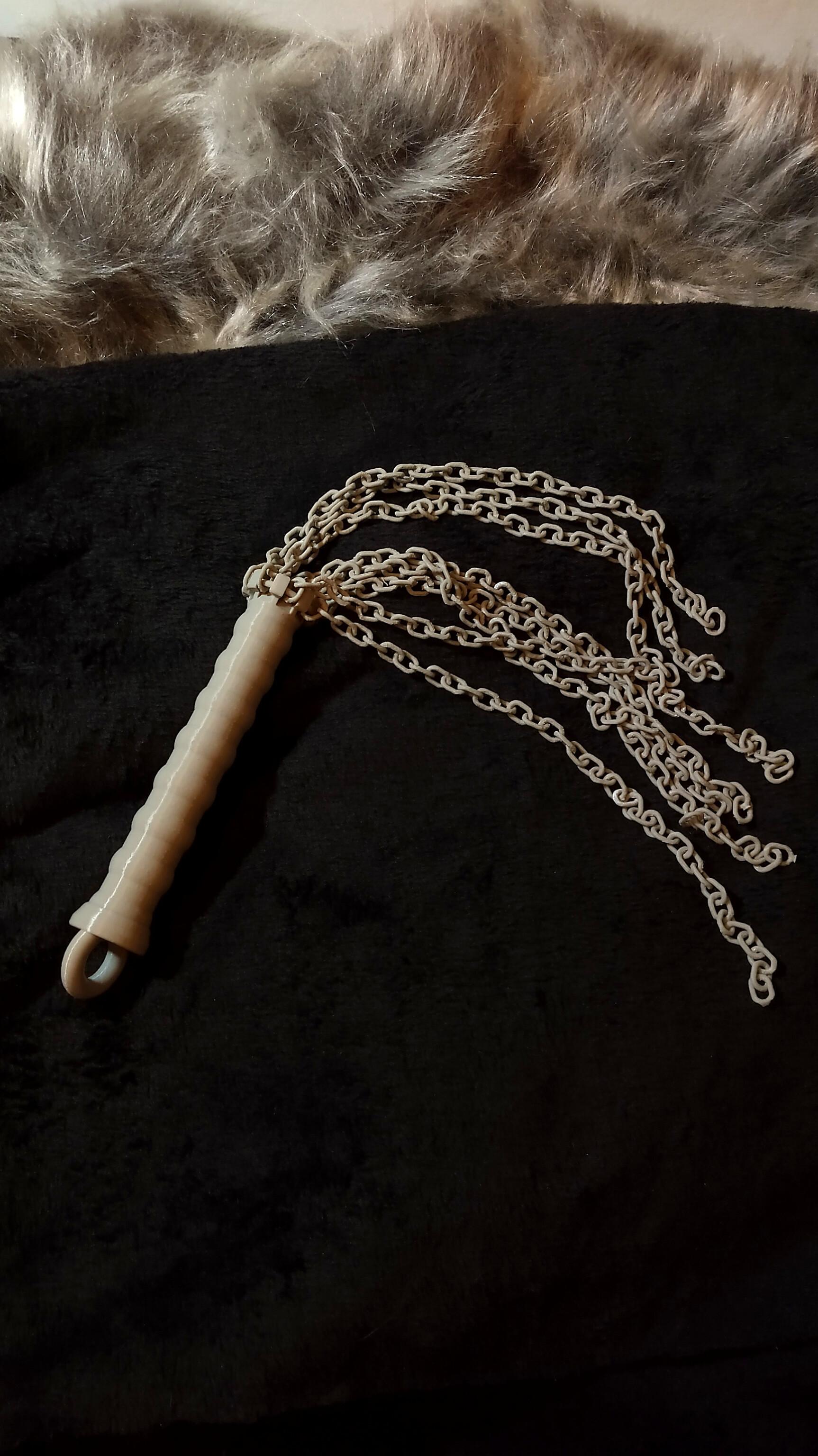 Articulated Tassel Whip 3d model