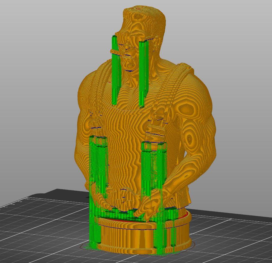 Duke Nukem bust 3d model