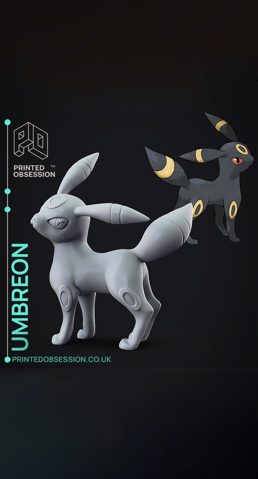 Umbreon - Pokemon - Fan Art 3d model