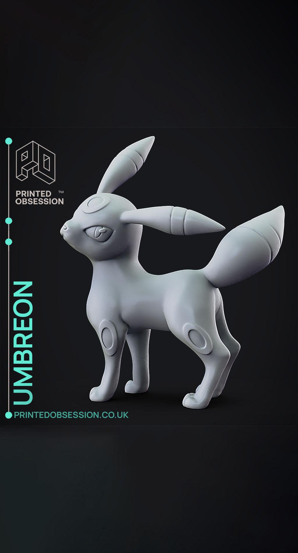 Umbreon - Pokemon - Fan Art 3d model