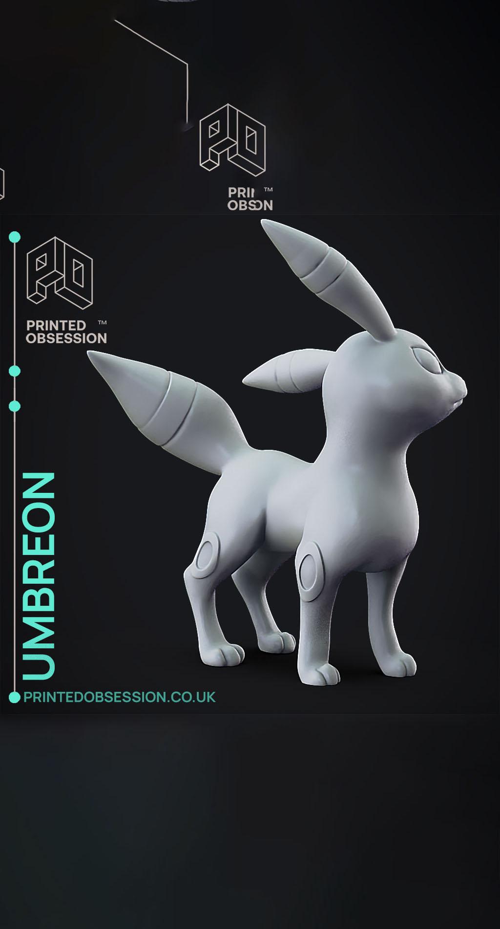 Umbreon - Pokemon - Fan Art 3d model