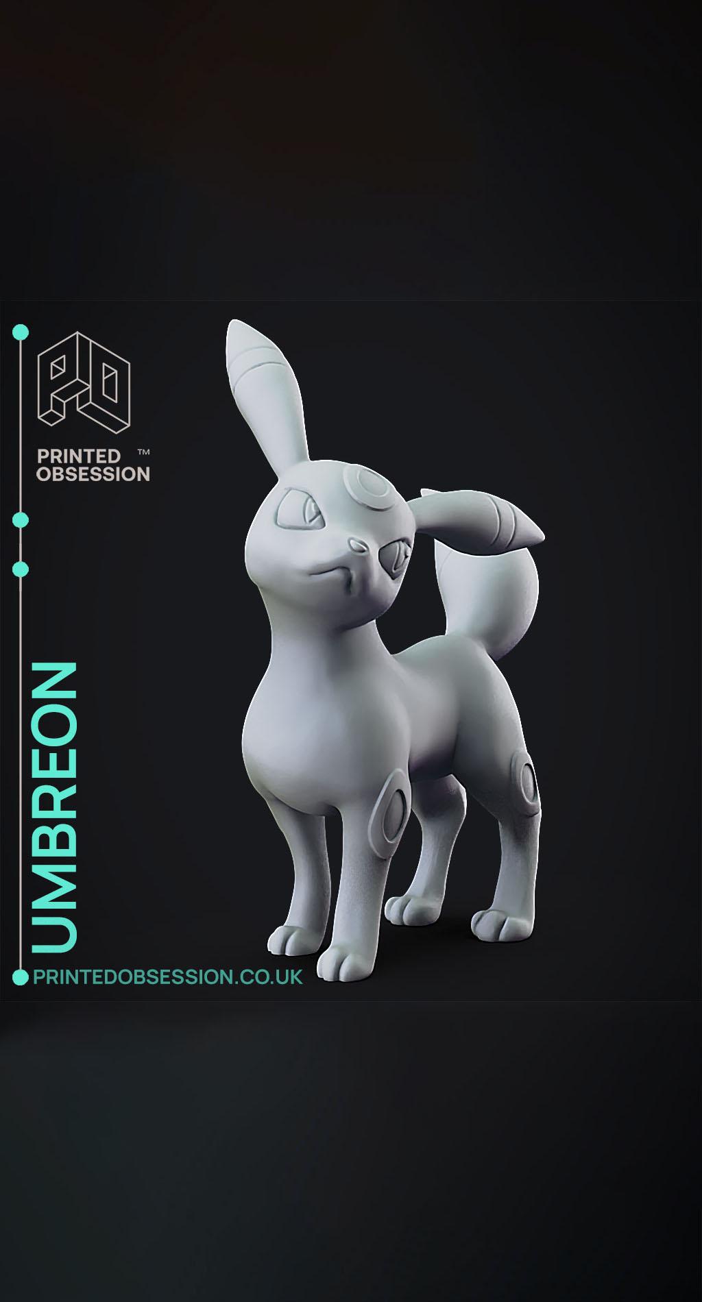 Umbreon - Pokemon - Fan Art 3d model