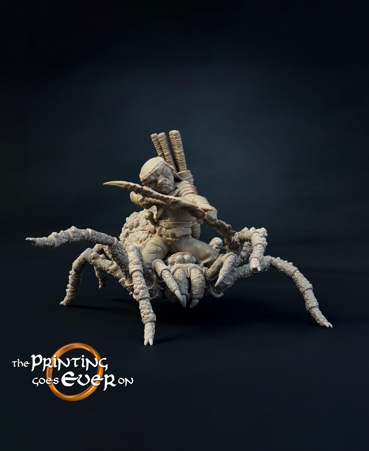 Goblin Spider Rider Archer 3d model