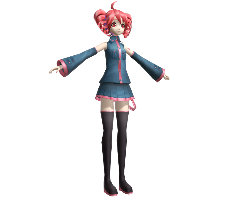 Kasane Teto 3d model