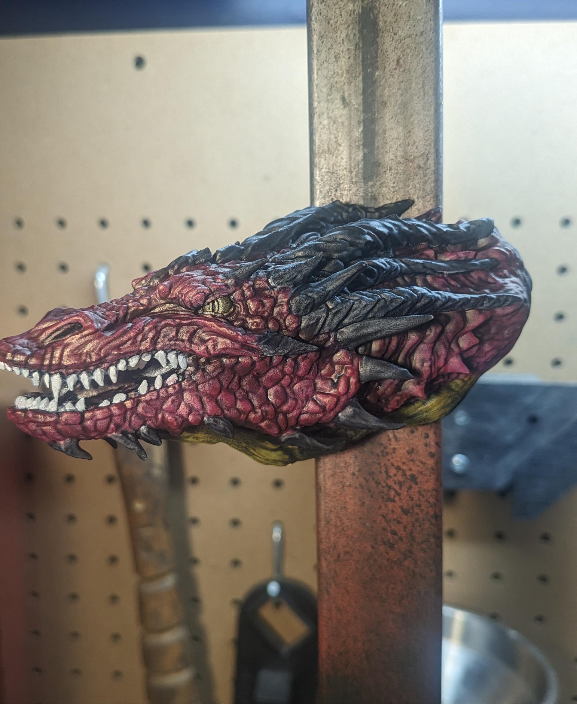 Smaug - Wall Decoration 3d model