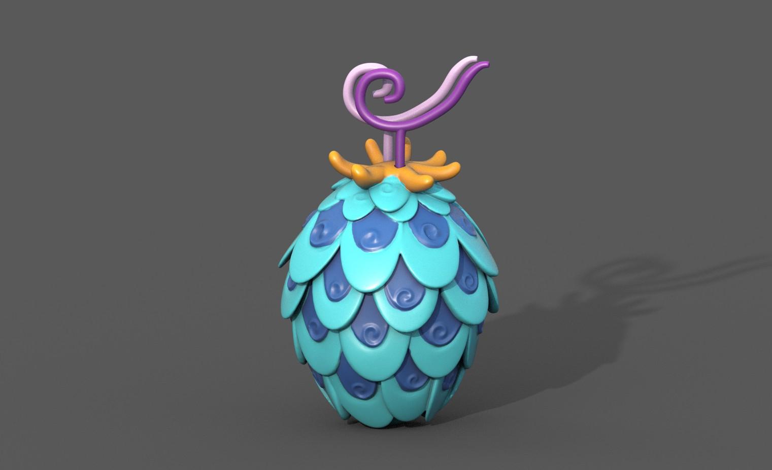 Uo Uo Devil Fruit 3d model