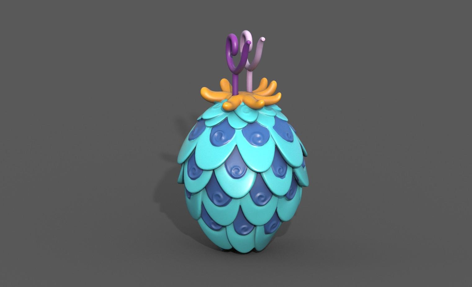 Uo Uo Devil Fruit 3d model