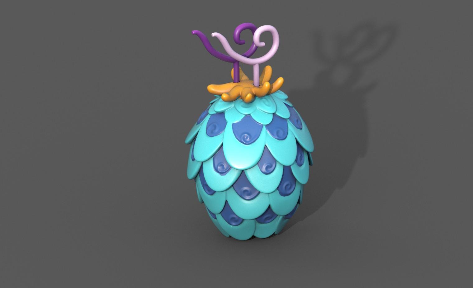 Uo Uo Devil Fruit 3d model