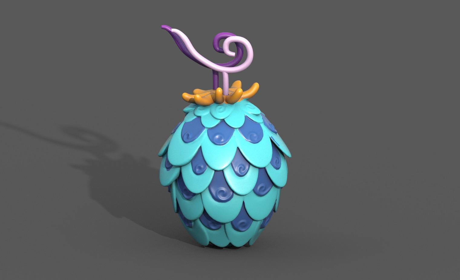 Uo Uo Devil Fruit 3d model