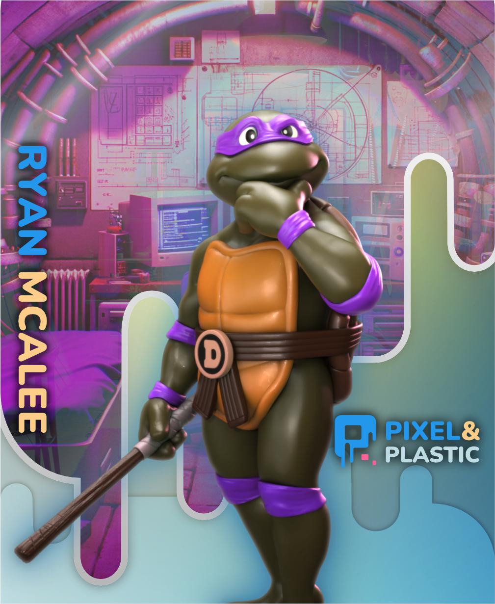 Donatello - TMNT 3D Printable Donatello - Teenage Mutant Ninja Turtles (80s-90s Cartoons) 3d model