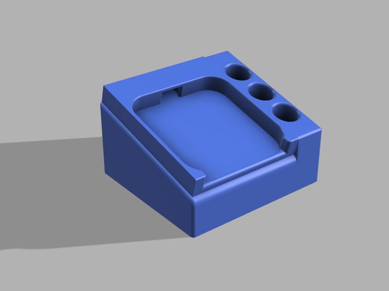 Square Card Holder 3d model