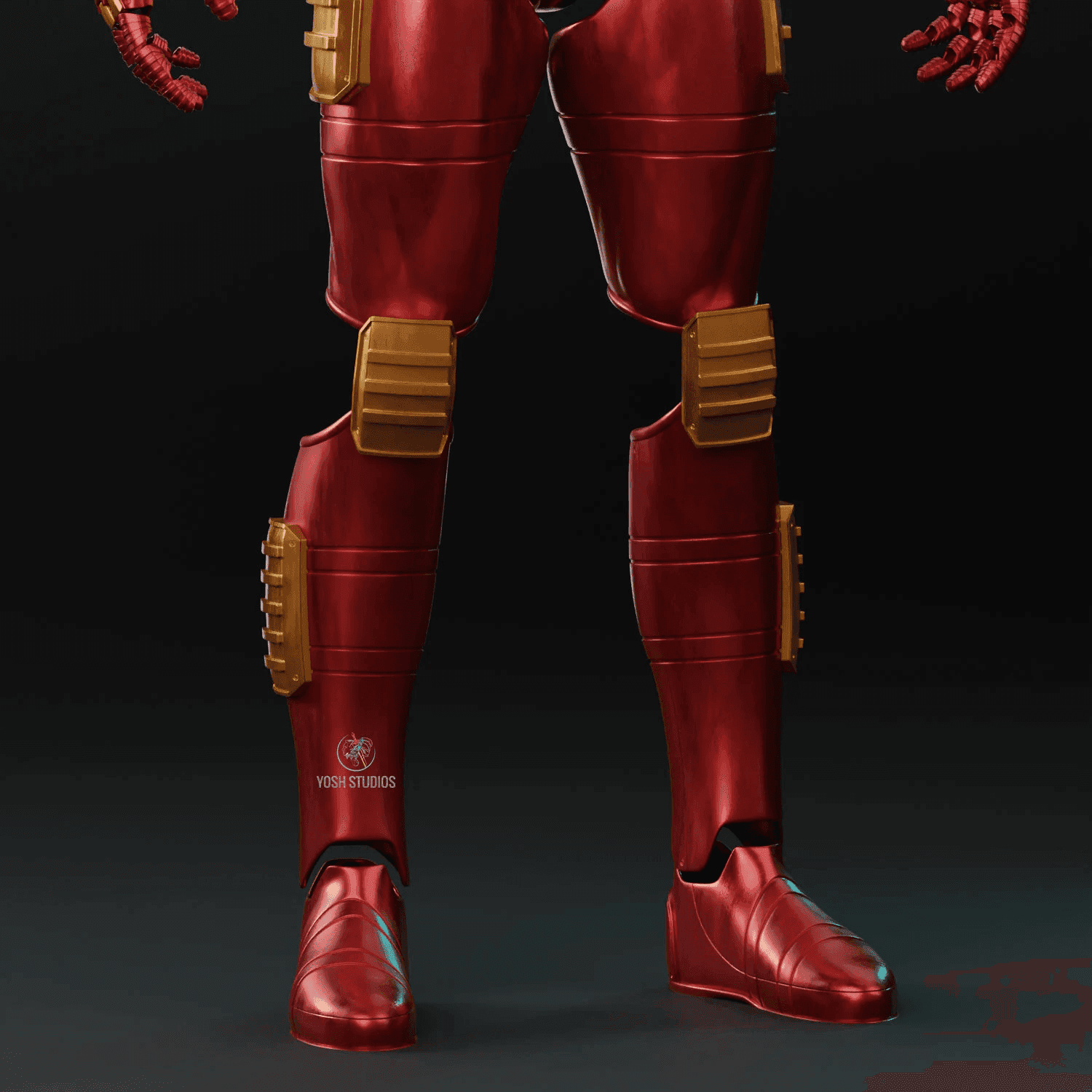 Modular Iron Man Armor 3d Print File STL 3d model