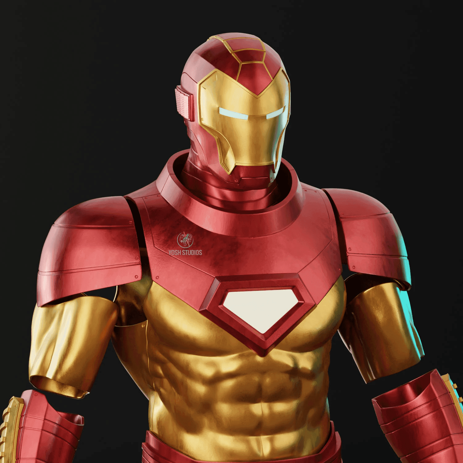 Modular Iron Man Armor 3d Print File STL 3d model