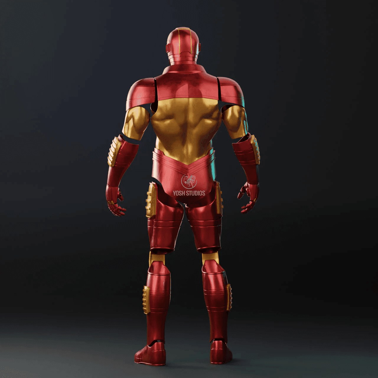 Modular Iron Man Armor 3d Print File STL 3d model