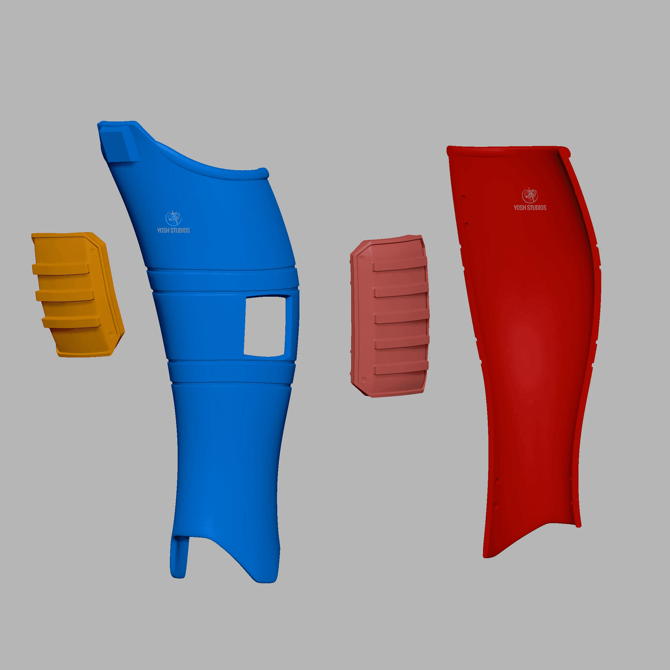 Modular Iron Man Armor 3d Print File STL 3d model