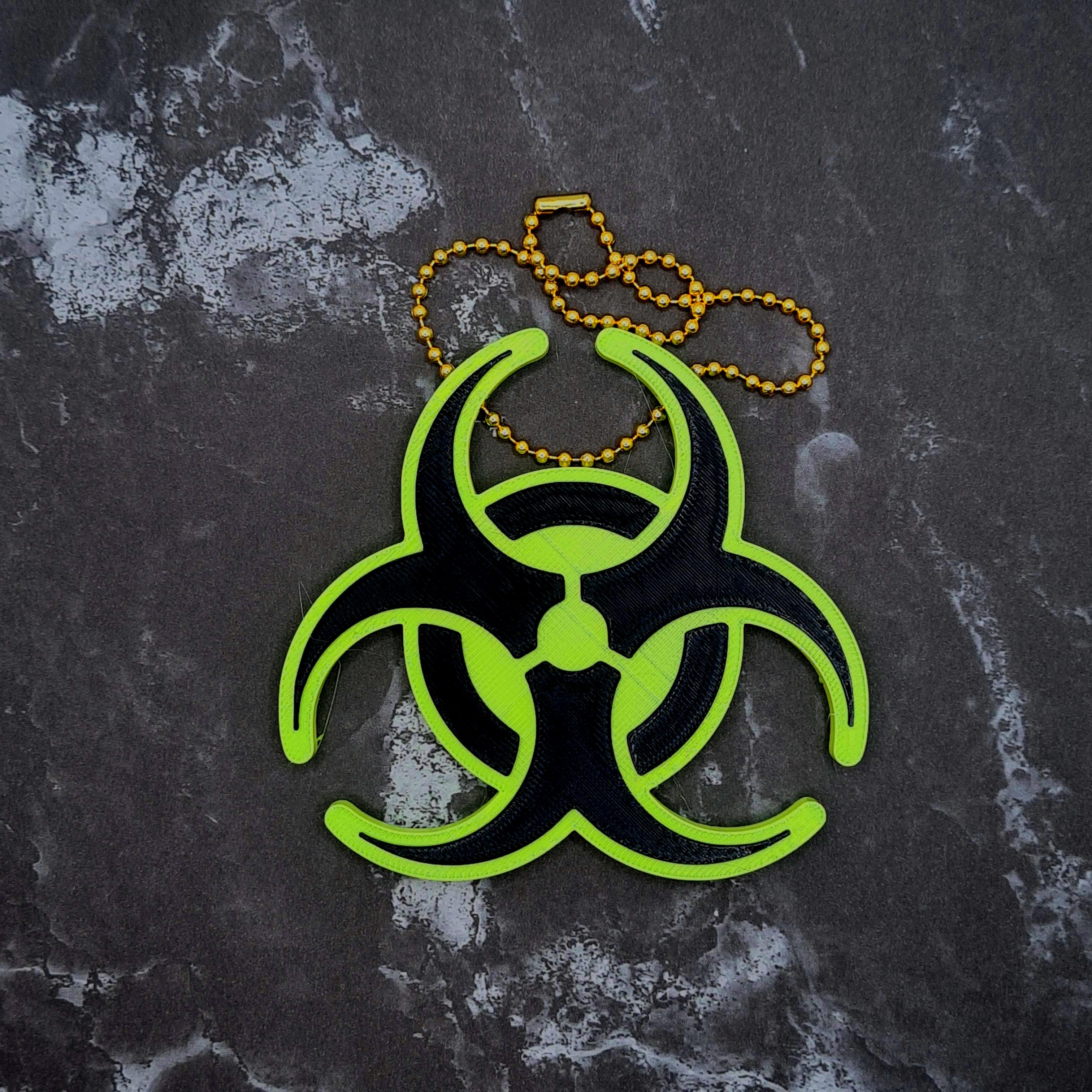 Biohazard Charm 3d model