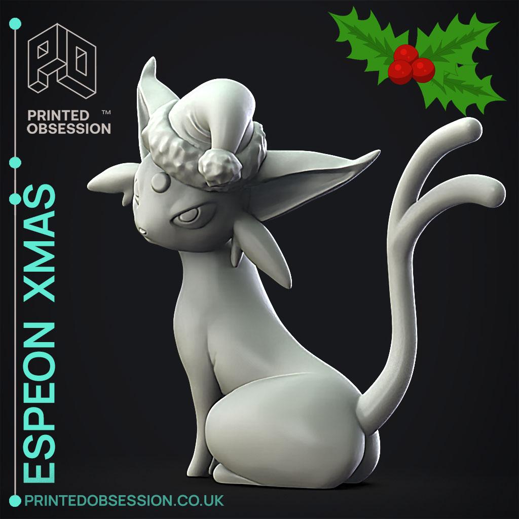 Espeon xmas - Pokemon - Fan Art 3d model