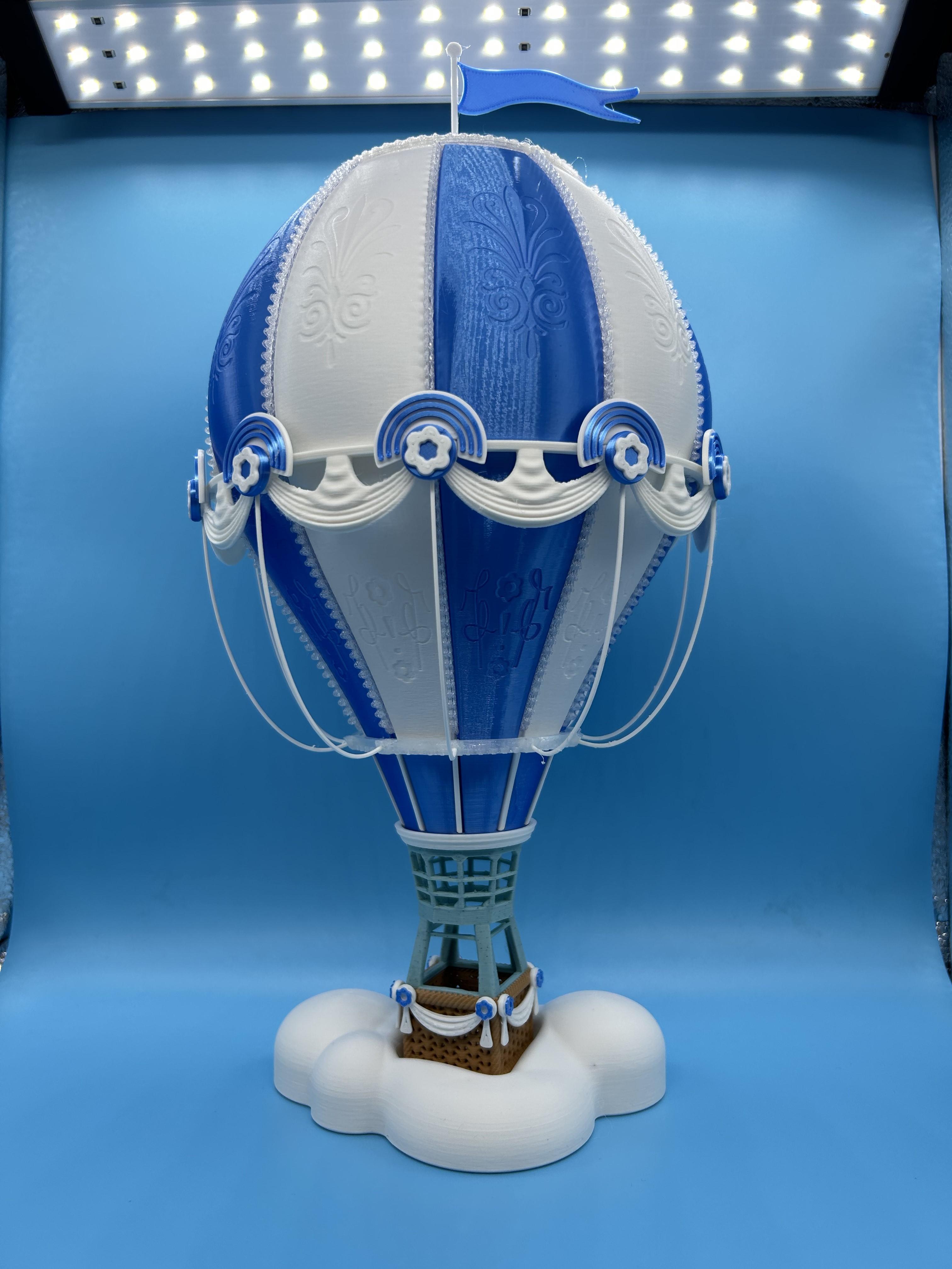 MINI Hot Air Balloon (Start Up Version) 3d model