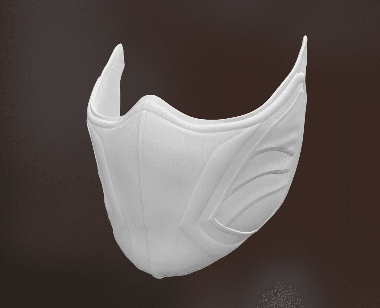 MK Scorpion Mask 3d model