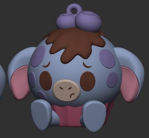 Eeyore Munchling 3d model