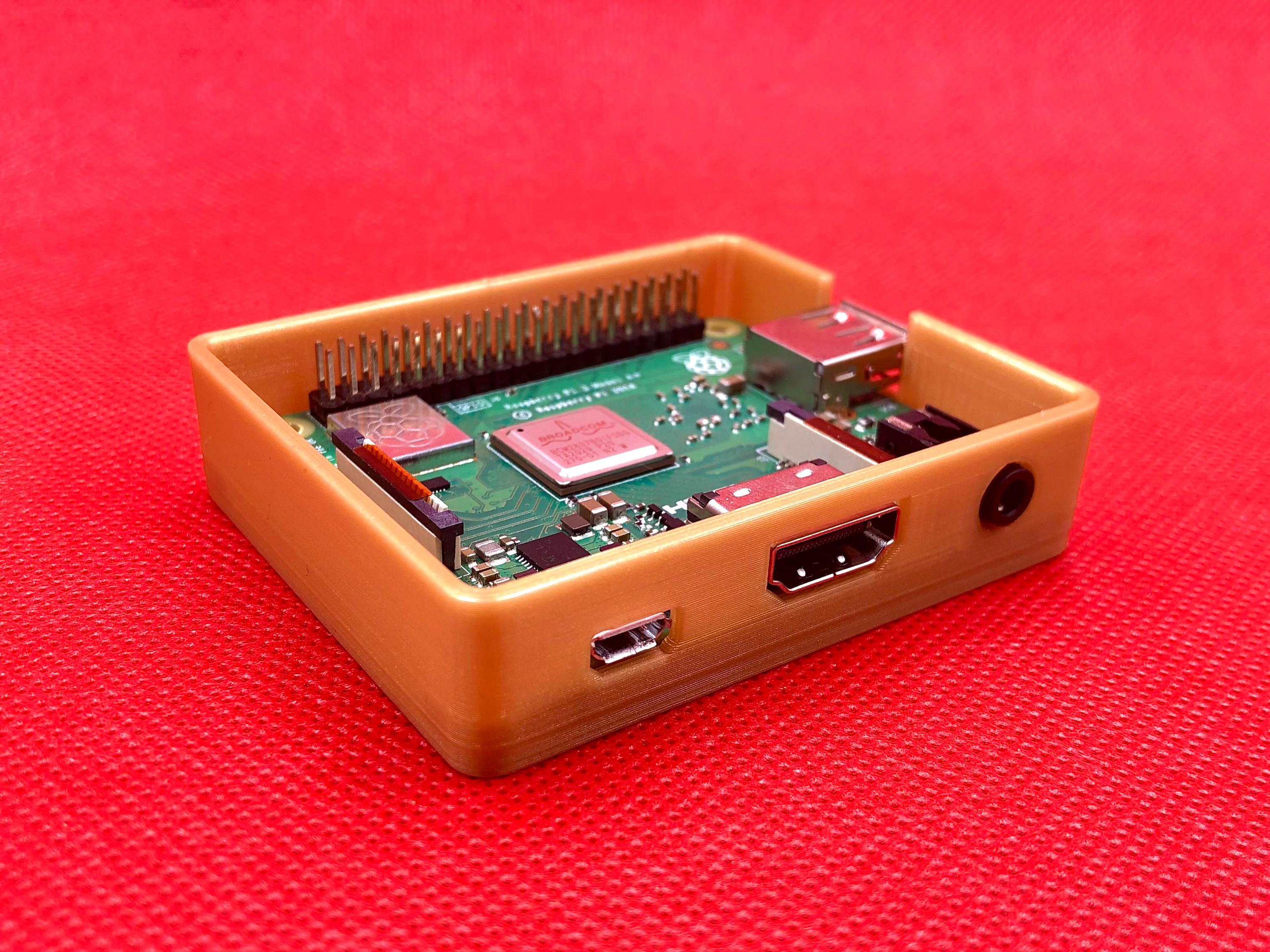 Raspberry Pi 3A+ Case 3d model