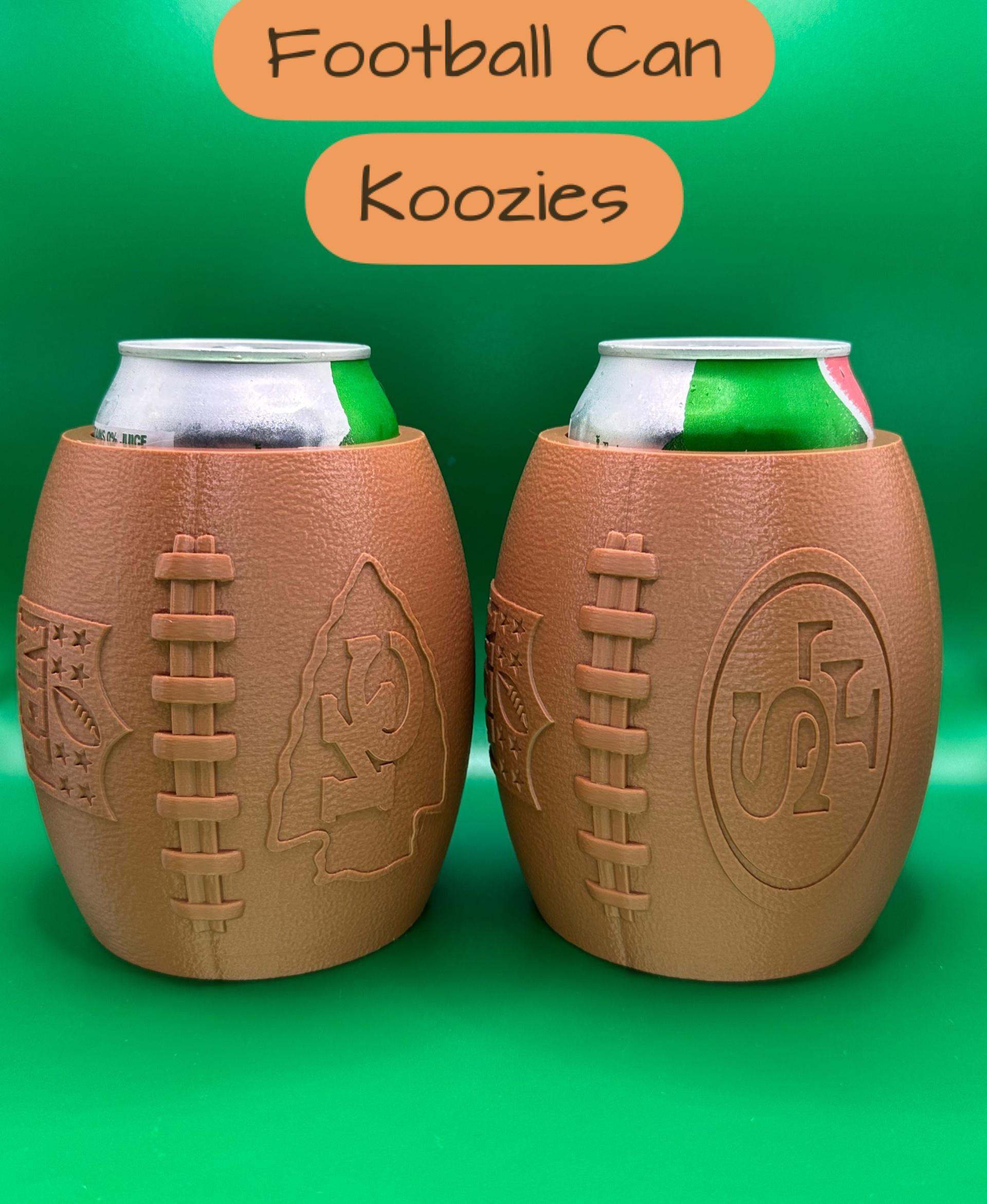 San Francisco 49ers Football Beer Can Holder 3d model